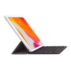 Apple Smart Folio Keyboard für das Apple iPad 9 (2021) / iPad 8 (2020) / iPad 7 (2019) 10.2 Zoll / Air 10.5 (2019) - QWERTZ - Schwarz