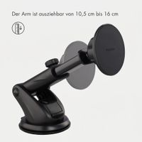 imoshion Handyhalterung Auto - Magnetisch - Armaturenbrett / Windschutzscheibe - Schwarz