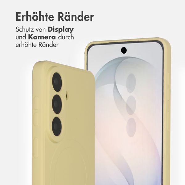 imoshion Color Back Cover mit MagSafe Samsung Galaxy S26 - Vanilla