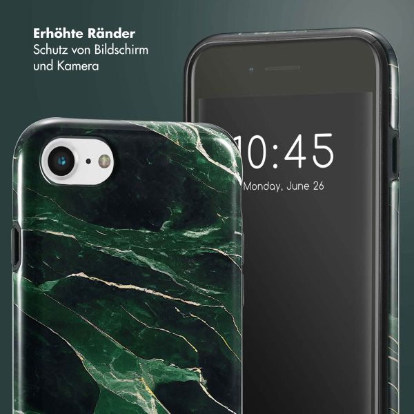 Selencia Vivid Back Cover Apple iPhone SE (2022 / 2020) / 8 / 7 / 6(s) - Chic Marble Quartz