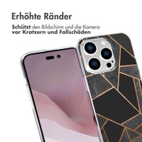 imoshion Design Hülle iPhone 14 Pro - Black Graphic