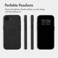 Accezz Grip Backcover mit MagSafe Apple iPhone 17e / 16e - Schwarz
