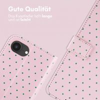 imoshion Design Klapphülle Apple iPhone 17e / 16e - Happy Dots