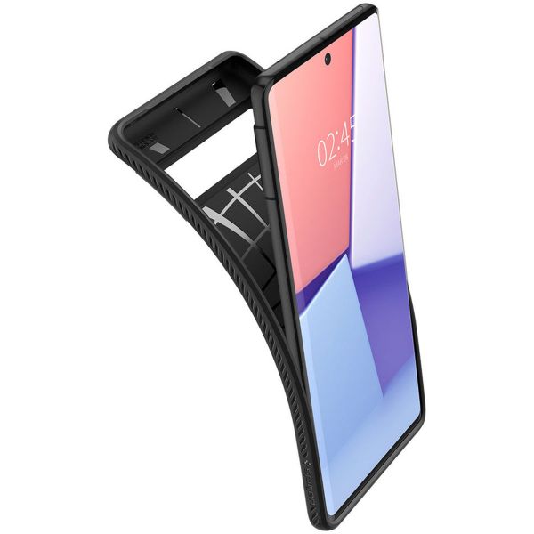 Spigen Liquid Air™ Backcover Google Pixel 7 - Schwarz