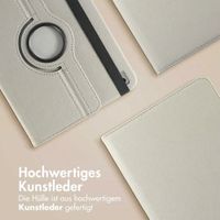 imoshion 360° drehbare Klapphülle Apple iPad 9 (2021) 10.2 Zoll / iPad 8 (2020) 10.2 Zoll / iPad 7 (2019) 10.2 Zoll - Grau