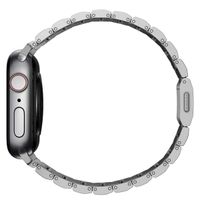 Nomad Titan-Gliederarmband für die Apple Watch Series 1 bis 10 / SE / Ultra (2) (44/45/46/49 mm) - Silber