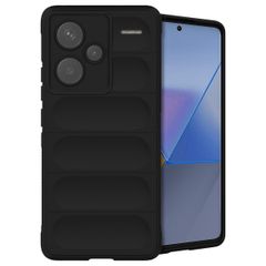 imoshion EasyGrip Back Cover für das Xiaomi Redmi Note 13 Pro Plus (5G) - Schwarz