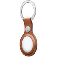 Apple Leather Key Ring für Apple AirTag - Saddle Brown