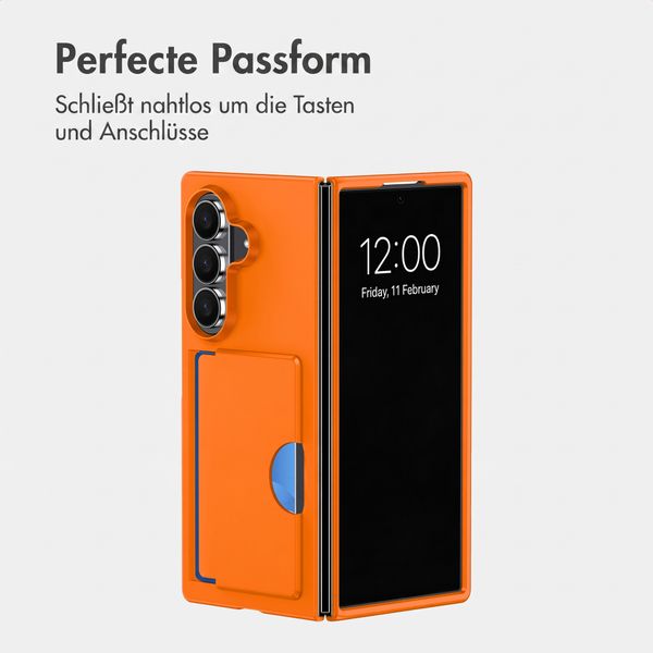 imoshion Backcover mit Kartenhalter Samsung Galaxy Z Fold 8 Ultra - Orange