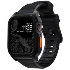 Nomad Robustes Gehäuse für die Apple Watch Series 4-9 / SE – 44/45 mm – Schwarz