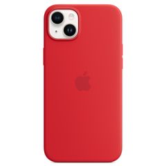 Apple Silikon-Case MagSafe für das iPhone 14 Plus - Rot