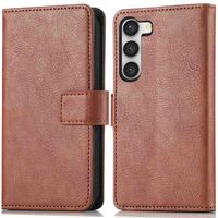 imoshion Luxuriöse Klapphülle Samsung Galaxy S23 - Braun