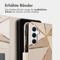 imoshion Design Klapphülle Samsung Galaxy A56 - Beige Graphic