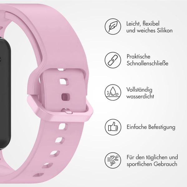 imoshion Silikonband für das  Samsung Galaxy Fit 3 - Rosa
