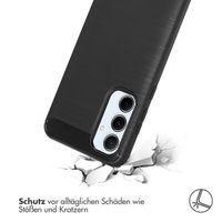 imoshion Brushed Back Cover Samsung Galaxy A55 - Schwarz