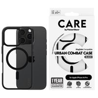 CARE by PanzerGlass Urban Combat Case MagSafe für das iPhone 16 Pro - Schwarz