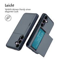imoshion Backcover mit Kartenfach Samsung Galaxy S24 FE - Dunkelblau