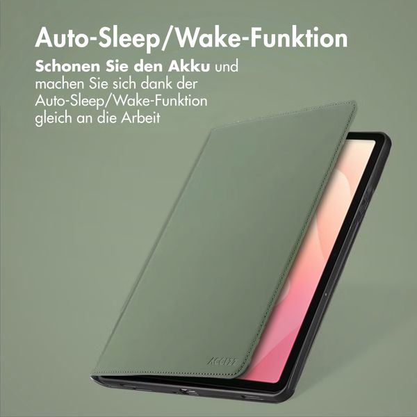 Accezz Classic Klapphülle Samsung Galaxy Tab S11 Ultra - Grün