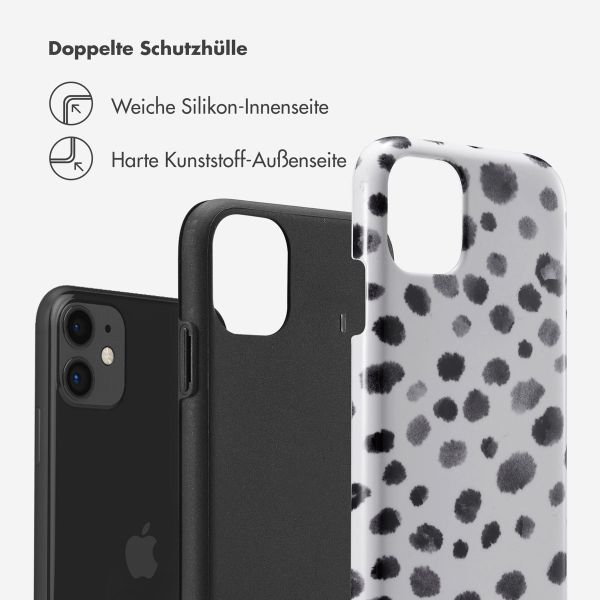 Selencia Vivid Tough Back Cover für das iPhone 11  - Trendy Leopard