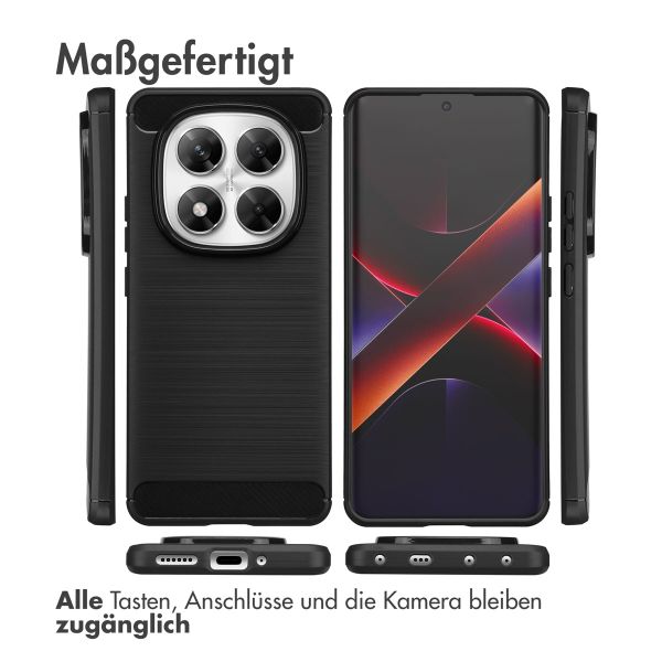 imoshion Brushed Back Cover Xiaomi Poco X7 - Schwarz
