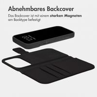 imoshion Herausnehmbare 2-in-1 Luxus-Bookcase Apple iPhone 18 Pro / 17 Pro - Schwarz