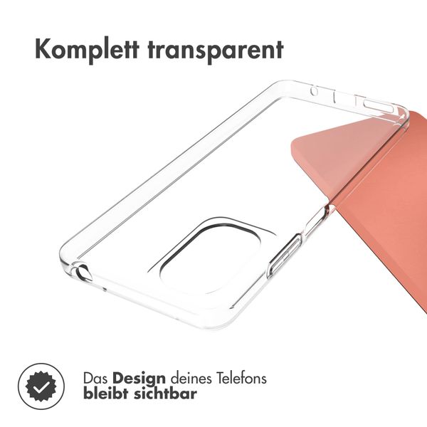 Accezz TPU Clear Cover für das Motorola Moto G24 / G04 - Transparent