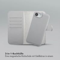 Selencia Olyn Abnehmbare Bookcase mit MagSafe Apple iPhone 16e - Grau
