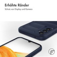 imoshion EasyGrip Back Cover für das Samsung Galaxy A34 (5G) - Dunkelblau