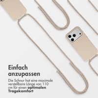 imoshion Color Backcover mit abnehmbarem Handykette und MagSafe Apple iPhone 17 Pro Max - Nude