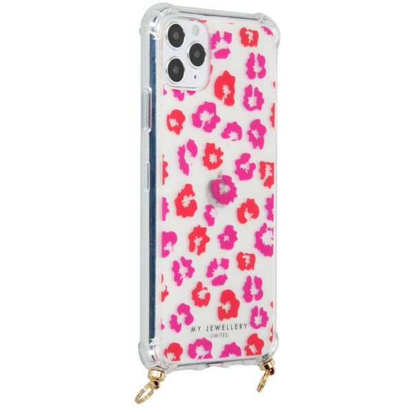 My Jewellery Design Soft Case Kordelhülle iPhone 11 Pro Max - Leopard