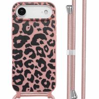 imoshion SilikonHülle design mit Band Apple iPhone Air - Animal Pink