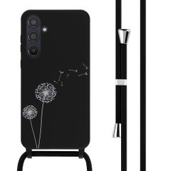 imoshion SilikonHülle design mit Band Samsung Galaxy A55 - Dandelion Black