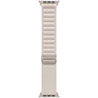 Apple Alpine Loop Band für die Apple Watch Series 1-10 / SE / Ultra (2) - 42/44/45/46/49 mm - Größe L - Starlight