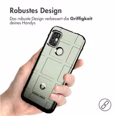 imoshion Rugged Shield Backcover Motorola Moto G30 / G20 / G10 (Power) - Dunkelgrün