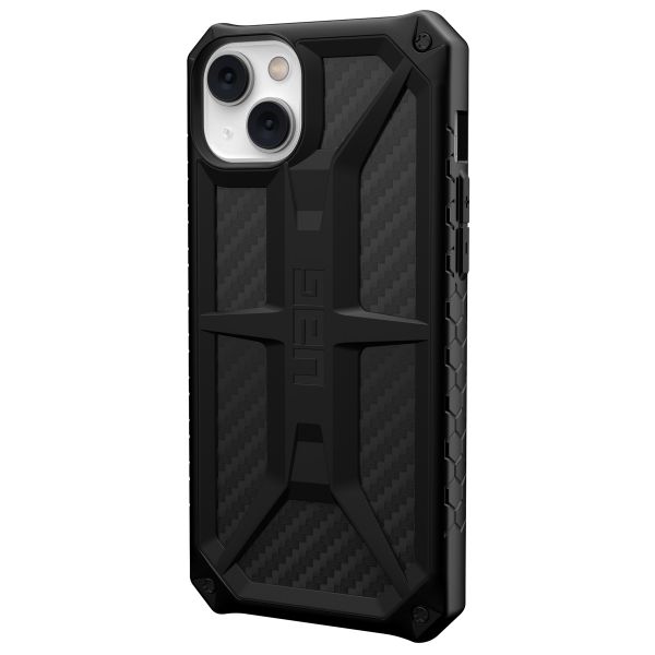 UAG Monarch Backcover für das Apple iPhone 14 Plus - Carbon Fiber