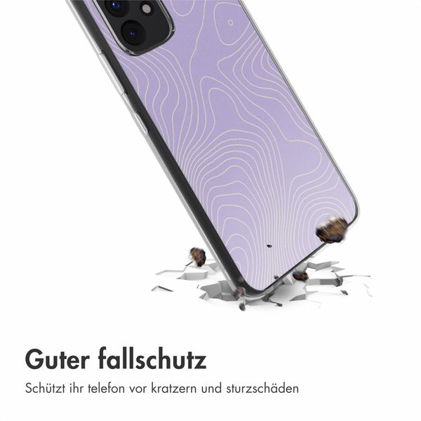 imoshion Design Hülle Samsung Galaxy A53 - Topo Lilac