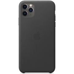 Apple Leder-Case Schwarz für das Apple iPhone 11 Pro Max