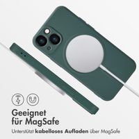 imoshion Color Back Cover mit MagSafe Apple iPhone 13 Mini - Dunkelgrün