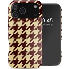 Selencia Vivid Rückabdeckung mit MagSafe Apple iPhone 17 Pro Max - Pied-de-Poule