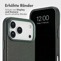Accezz 2-in-1 Klapphülle aus Leder mit MagSafe Apple iPhone 18 Pro Max / 17 Pro Max - Cedar Green