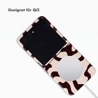 Selencia Vivid Rückabdeckung mit MagSafe Samsung Galaxy Z Flip 8 - Art Wave Black