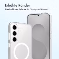 Accezz Xtreme Impact Backcover mit MagSafe Samsung Galaxy S25 FE - Transparent