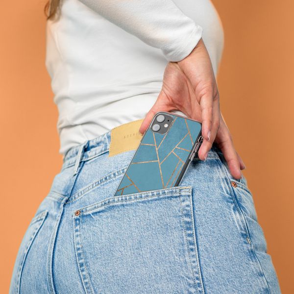 imoshion Design Hülle Samsung Galaxy A71 - Blue Graphic