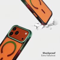 Selencia Gradient MagSafe Back Cover Apple iPhone 17 Pro Max - Grün / Braun
