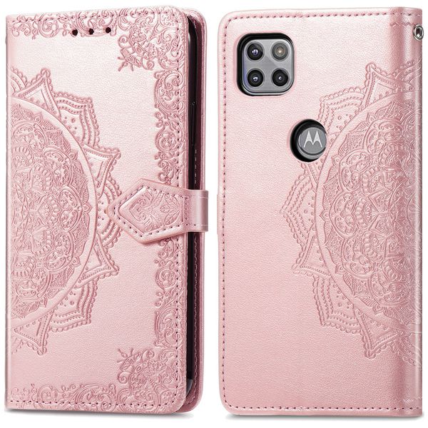 imoshion Mandala Klapphülle Motorola Moto G 5G - Roségold