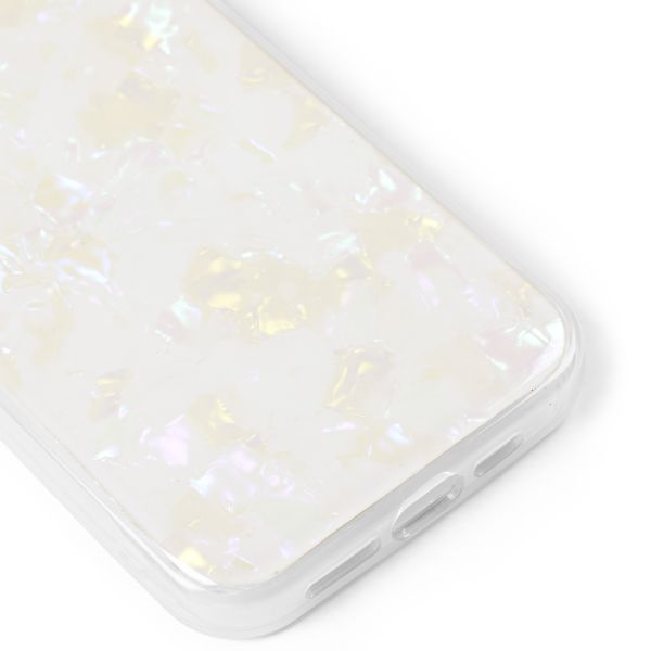 iDeal of Sweden Pearlized Case Apple iPhone 15 Pro Max - Weiß