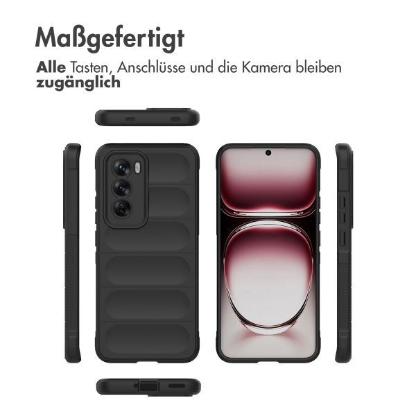 imoshion EasyGrip Back Cover für das Oppo Reno 12 - Schwarz