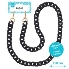 Zanae Universal Handyband-Kette - Schwarz