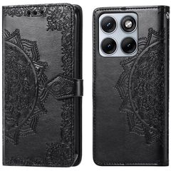 imoshion Mandala Klapphülle Motorola Edge 70 Fusion - Schwarz