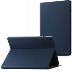 Accezz Classic Klapphülle Samsung Galaxy Tab A9 Plus - Dunkelblau
